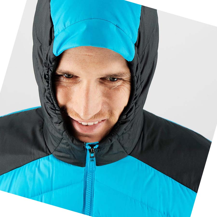 Chaquetas Salomon ESSENTIAL XWARM DOWN INSULATED Hombre Azules | MX 3302BEX